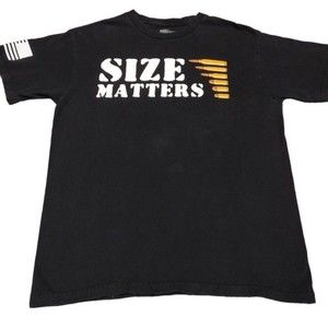 Size matters men’s sz m